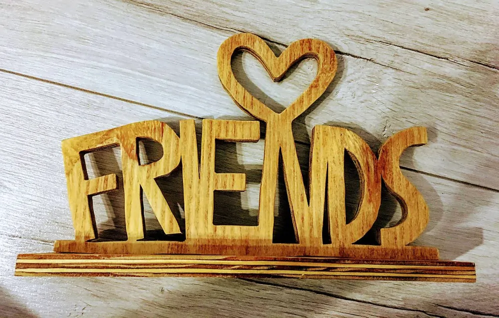 Nápis FRIENDS
