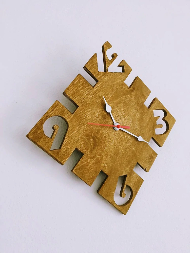 Hodiny - kosoštvorec