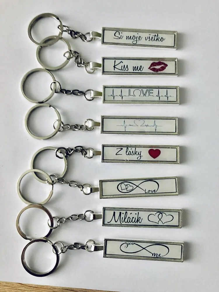 Kľúčenka s vlastným textom
