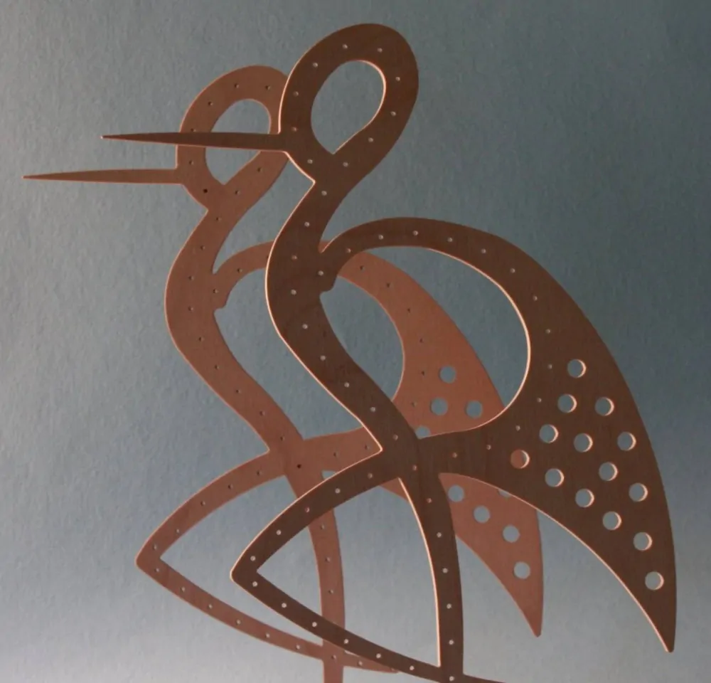 Stojan na šperky - bocian