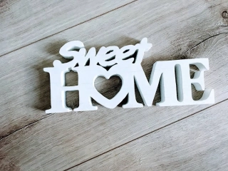 Nápis HOME SWEET HOME