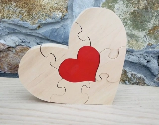 Srdiečko puzzle